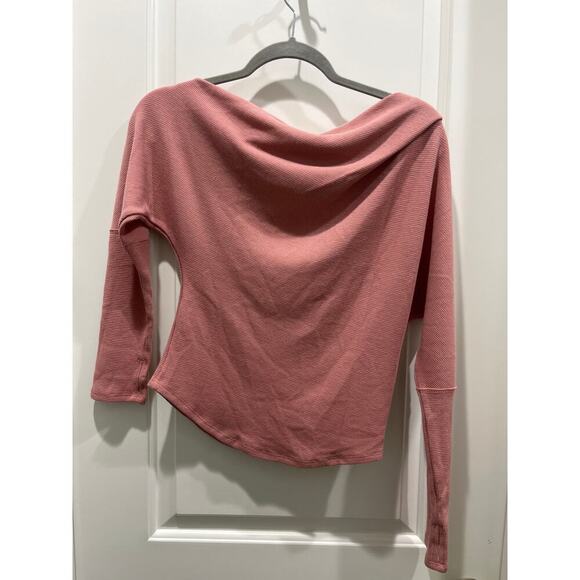 NWT Free People We The Free Fuji Thermal Top in Rose Sz XS - Picture 9 of 11
